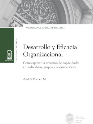 cover image of Desarrollo y eficacia organizacional
